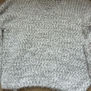 Altar'd State Textured Gray Sweater